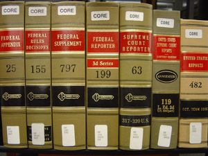 The 3 books on the right are the U.S. Supreme Court publications