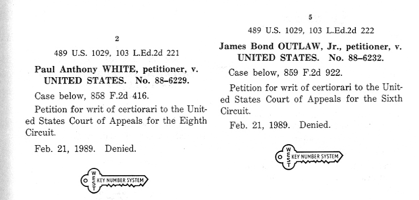 Memorandum Cases